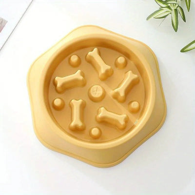 SlowBite anti-choking dog feeder bowl
